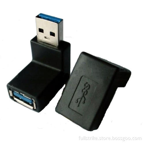 Right Angle USB 3.0 Type a Adaptor